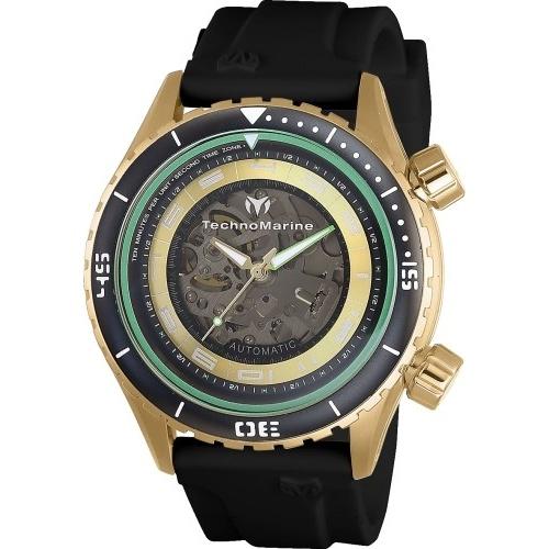 TechnoMarine Men's TM-218005 Manta Automatic Silicone Watch