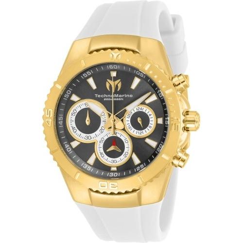 TechnoMarine Women's TM-218038 White Silicone Watch