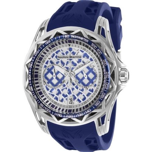 TechnoMarine Men's TM-318000 Cruise Blue Silicone Watch