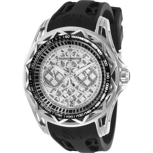 TechnoMarine Men's TM-318026 Cruise Black Silicone Watch