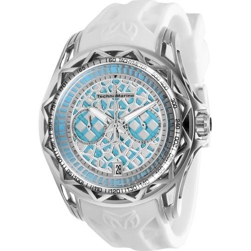 TechnoMarine Men's TM-318027 Cruise White Silicone Watch