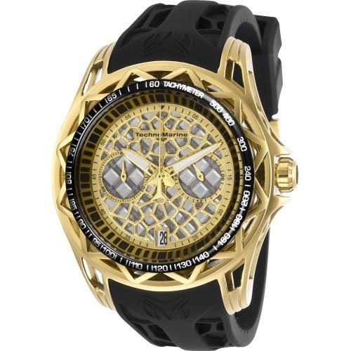 TechnoMarine Men's TM-318031 Cruise Black Silicone Watch