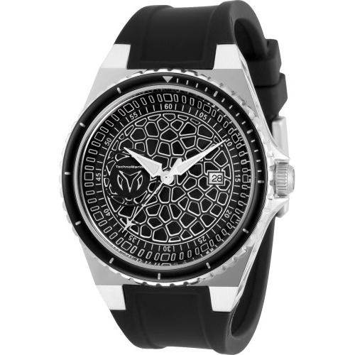 TechnoMarine Men's TM-318052 Easycell Technocel Blue Leather Watch