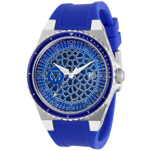 TechnoMarine Men's TM-318053 Blue Silicone Watch