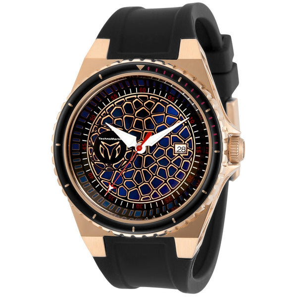 TechnoMarine Men's TM-318060 Black Silicone Watch