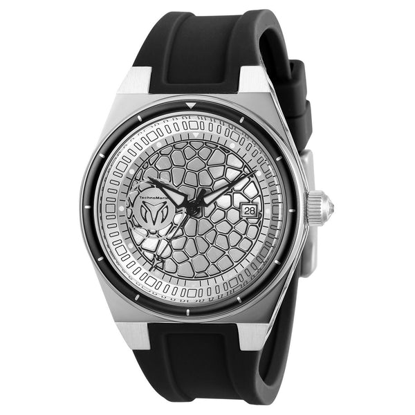 TechnoMarine Men's TM-318073 Black Silicone Watch
