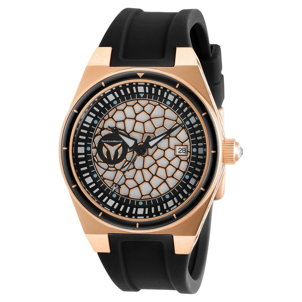 TechnoMarine Women's TM-318084 Black Silicone Watch