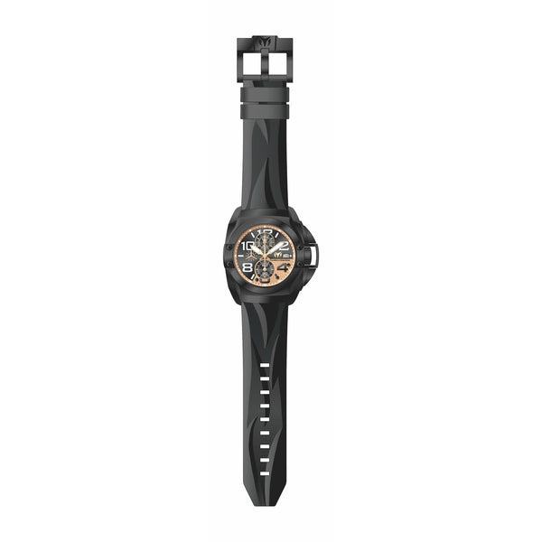TechnoMarine Men's TM-515014 Black Silicone Watch