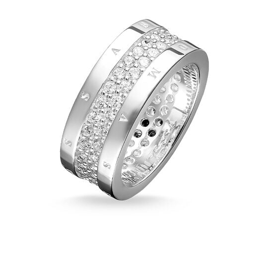 Classic Crystals Ring (Silver)
