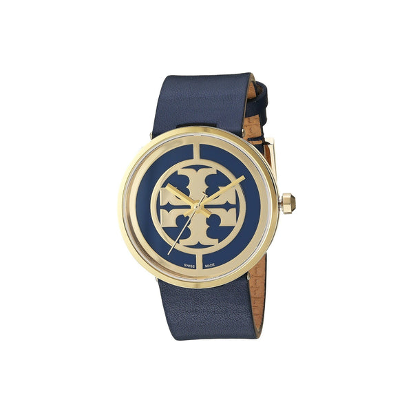 Tory Burch Women's TRB4021 Reva Blue Leather Watch