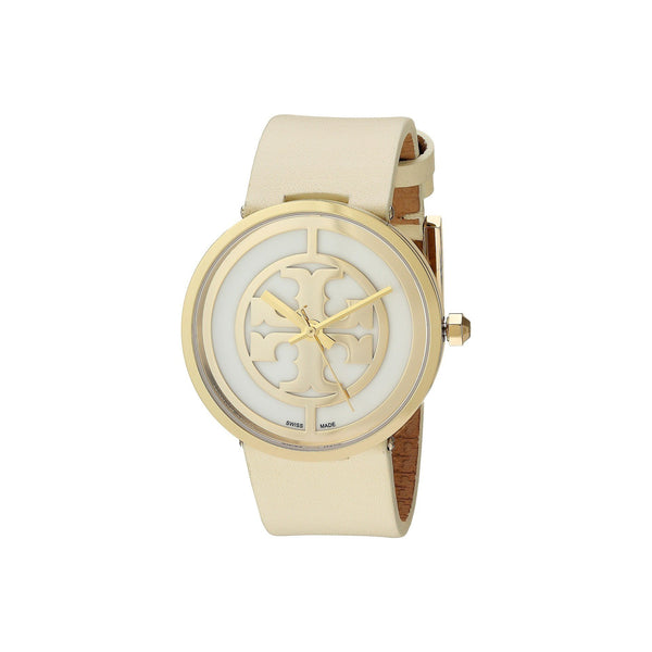 Tory Burch Women's TRB4023 Reva White Leather Watch