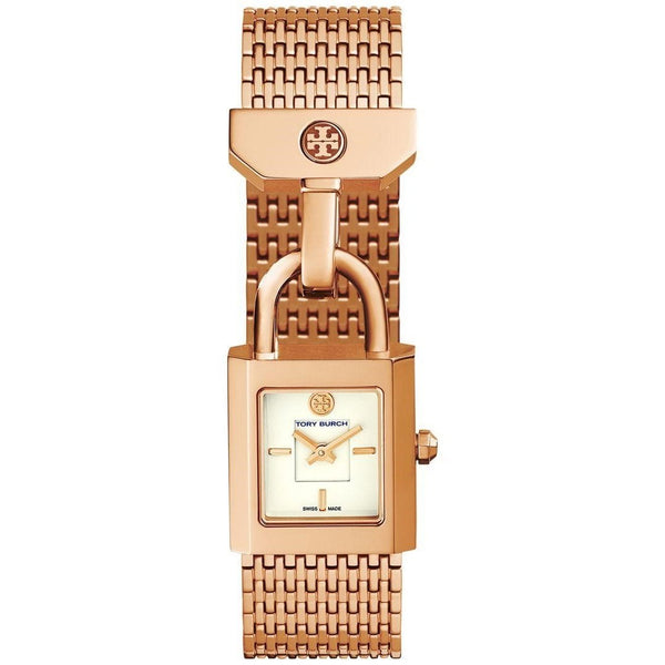 Tory Burch Women's TRB7102 Surrey Rose-Tone Stainless Steel Watch