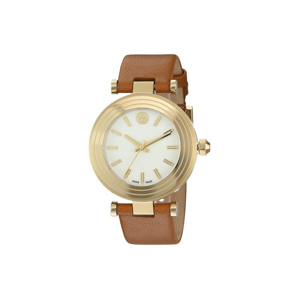 Tory Burch Women's TRB9002 Classic T Brown Leather Watch