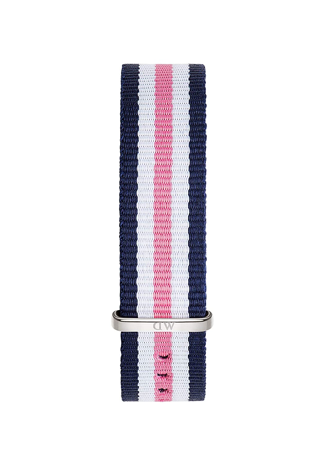 Southampton Watch Strap (Navy Blue/Pink/White/Silver)