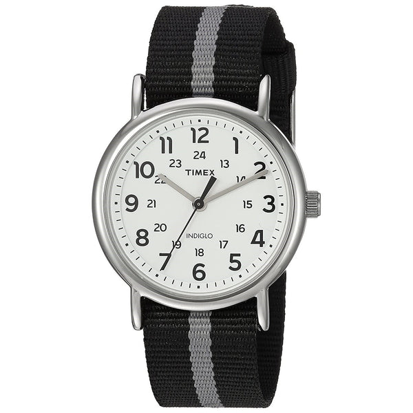 Timex Men's TW2P72200 Weekender Two-Tone Reversible Fabric Watch