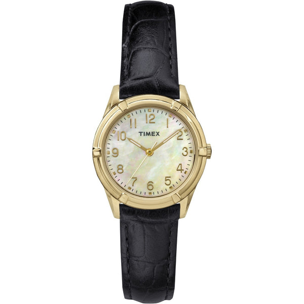 Timex Women's TW2P76200 Easton Avenue Black Leather Watch
