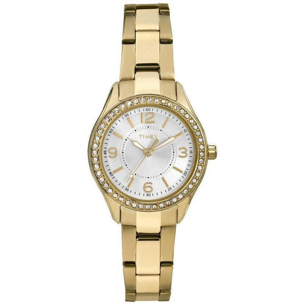 Timex Women's TW2P80100 Chesapeake  Gold-Tone Stainless Steel Watch
