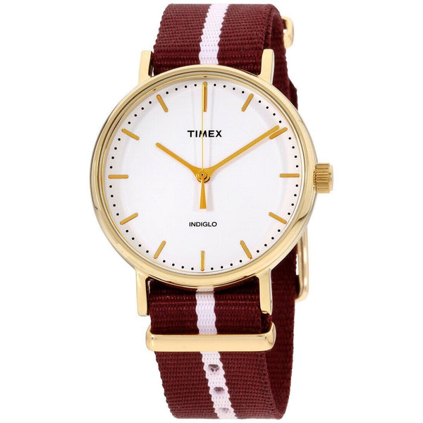 Timex Unisex TW2P98100 Weekender Two-Tone Canvas Watch