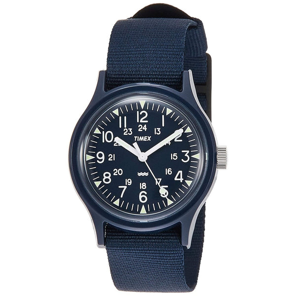 Timex Unisex TW2R13900 Archive MK1 Blue Canvas Watch