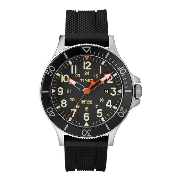 Timex Men's TW2R60600 Allied Coastline Black Rubber Watch