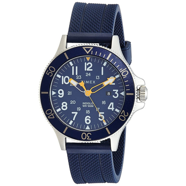 Timex Men's TW2R60700 Allied Blue Silicone Watch