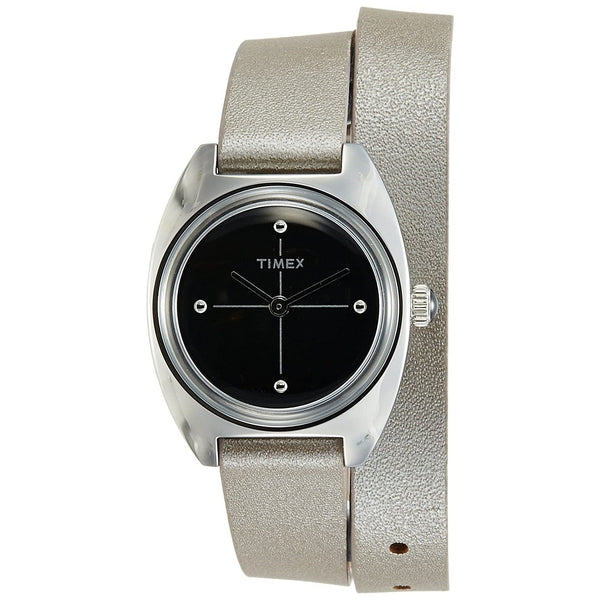 Timex Women's TW2R69900 Petite Leather Watch