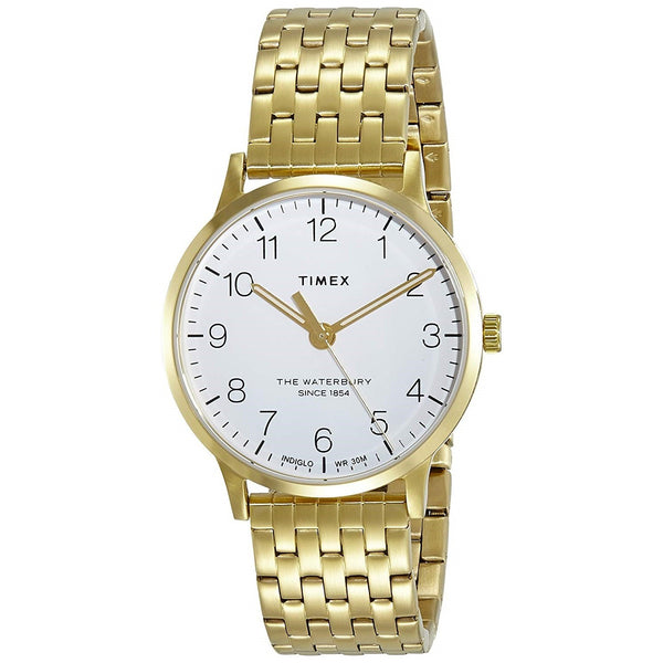 Timex Women's TW2R72700 Waterbury Classic Gold-Tone Stainless Steel Watch