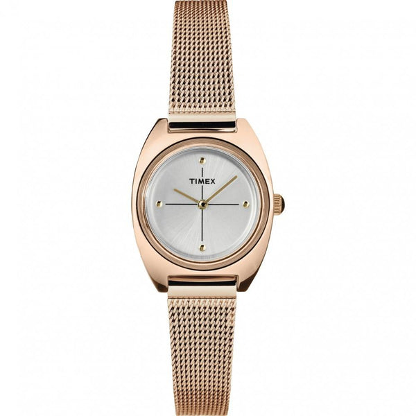 Timex Women's TW2T37800 Milano Petite Rose Gold-Tone Stainless Steel Watch