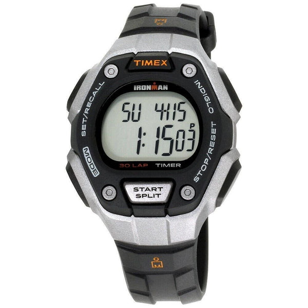 Timex Women's TW5K89200 Ironman Black Resin Watch
