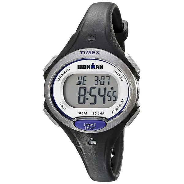 Timex Women's TW5K90000 Ironman Essential Black Resin Watch