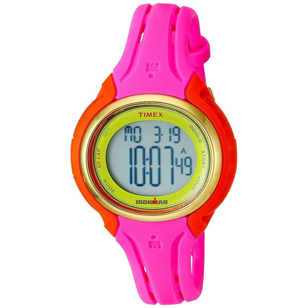 Timex Women's TW5M02800 Ironman Pink Silicone Watch