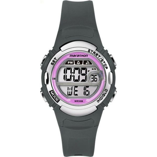 Timex Women's TW5M14200 Marathon Grey Resin Watch