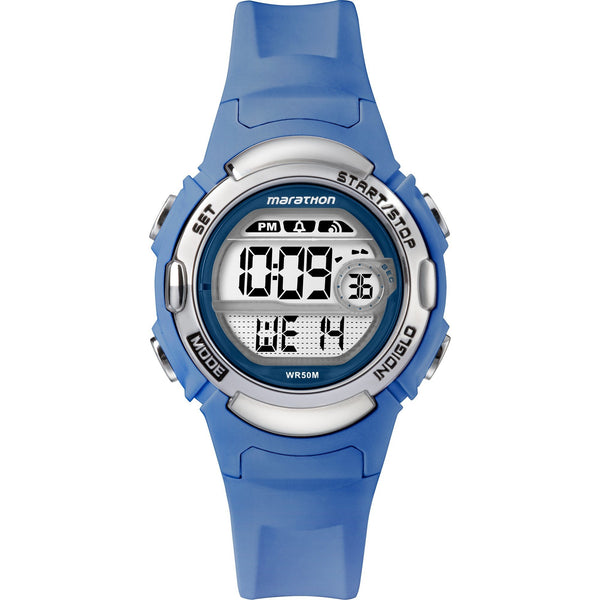 Timex Women's TW5M14400 Marathon Blue Resin Watch