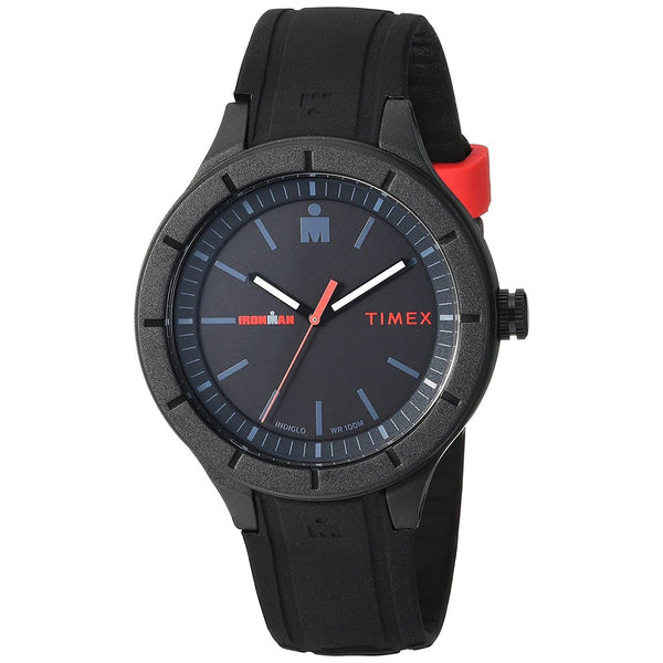 Timex Men's TW5M16800 Ironman Essential Black Silicone Watch