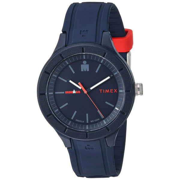 Timex Men's TW5M17000 Ironman Essential Urban Blue Silicone Watch