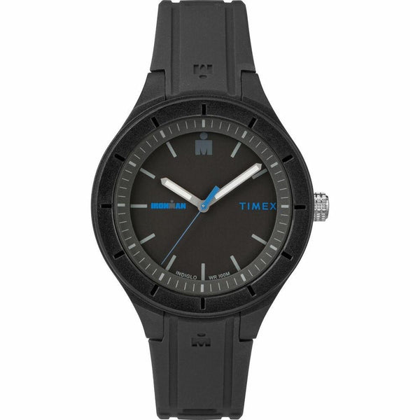 Timex Women's TW5M17100 Ironman Essential Black Silicone Watch