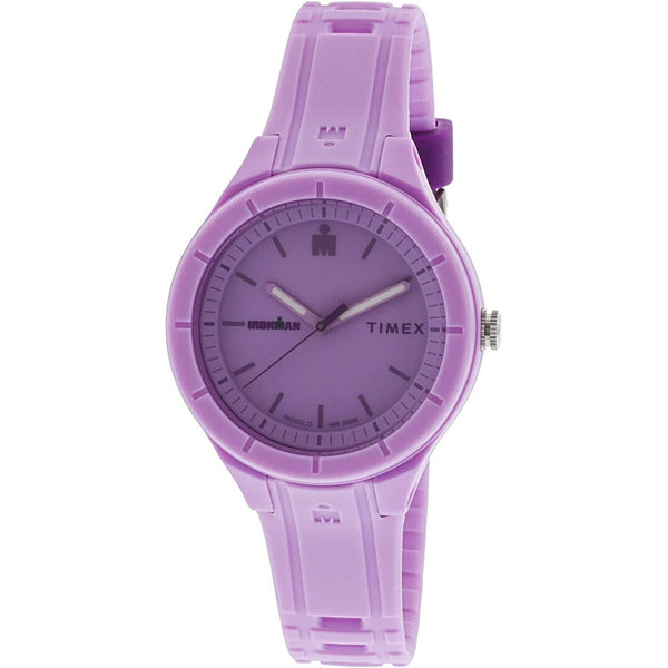 Timex Women's TW5M17300 Ironman Essential Purple Silicone Watch