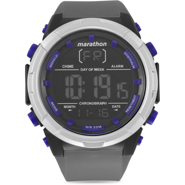 Timex Men's TW5M21000 Marathon Black Silicone Watch