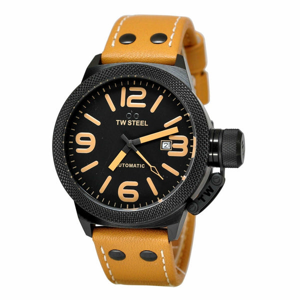 TW Steel Men's TWA202 Canteen Brown Leather Watch