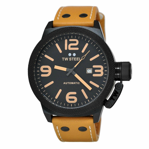 TW Steel Men's TWA203 Canteen Brown Leather Watch