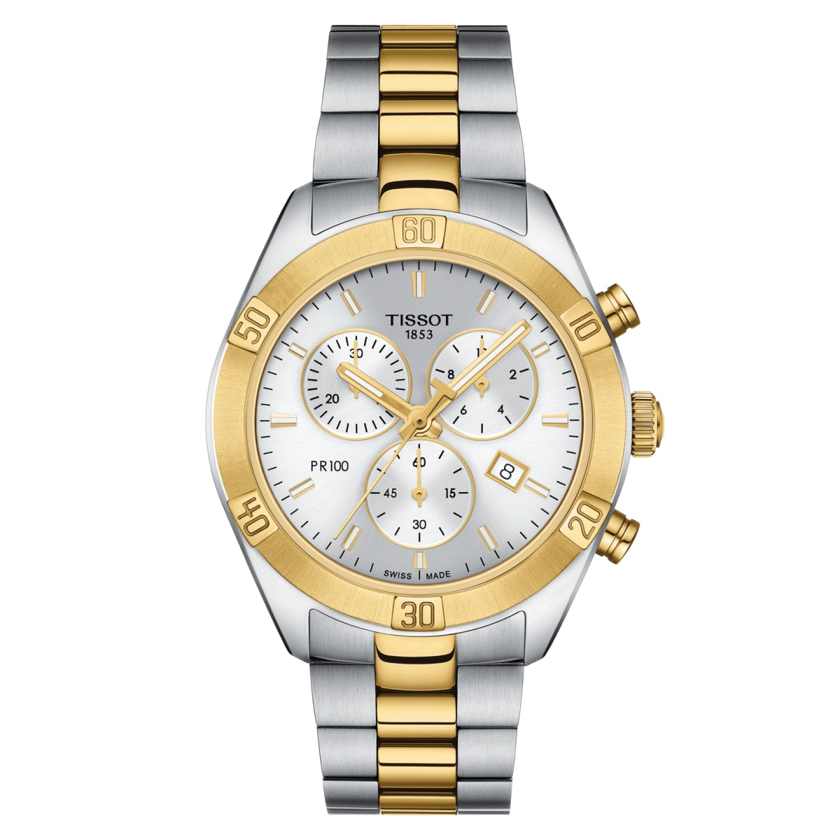 PR 100 Sport Chic Chronograph (Silver-Gold)