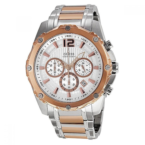 Guess Men's U0165G2 Chronograph Two-Tone Stainless Steel Watch