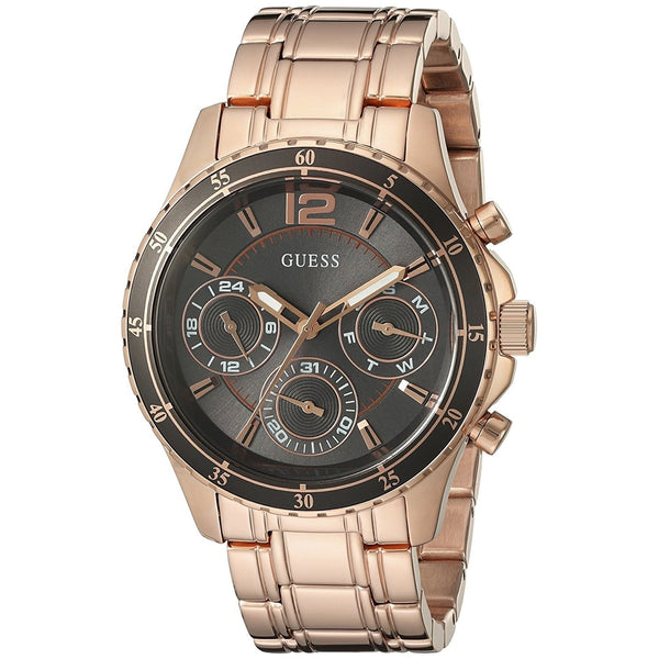 Guess Women's U0639L2 Multi-Function Rose-Tone Stainless Steel Watch