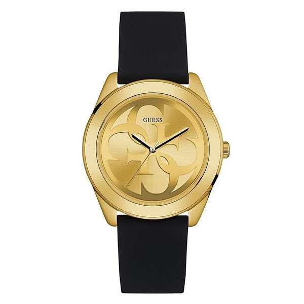 Guess Women's U0911L3 Casual Black Silicone Watch