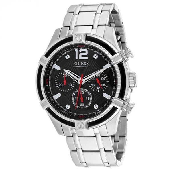 Guess Men's U0968G1 Circuit Chronograph Stainless Steel Watch