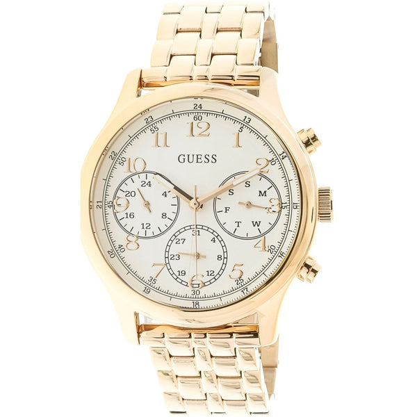 Guess Women's U1018L3 Classic Multi-Function Rose-Tone Stainless Steel Watch