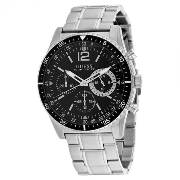 Guess Men's U1106G1 Launch Chronograph Stainless Steel Watch