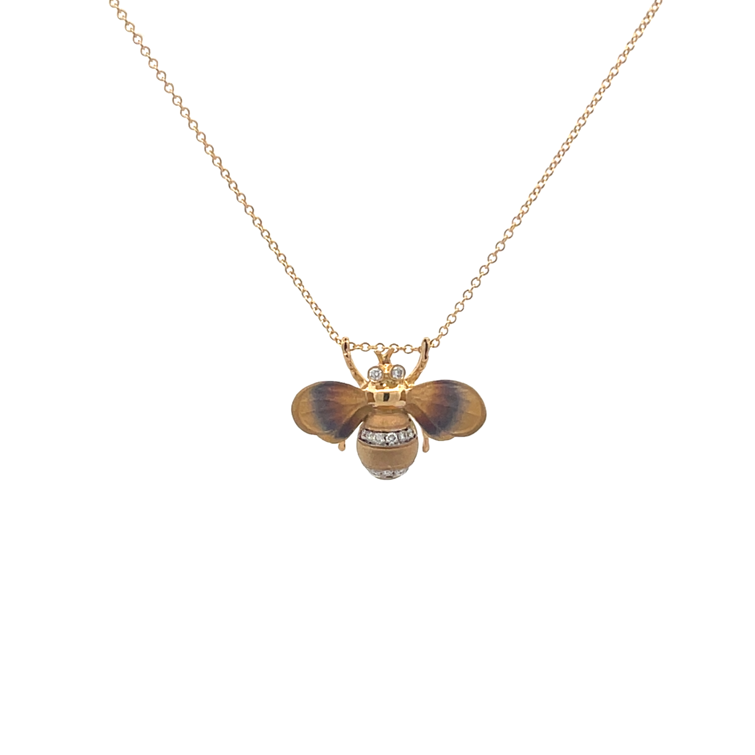Simon G Pendant In 18K Gold With Diamonds