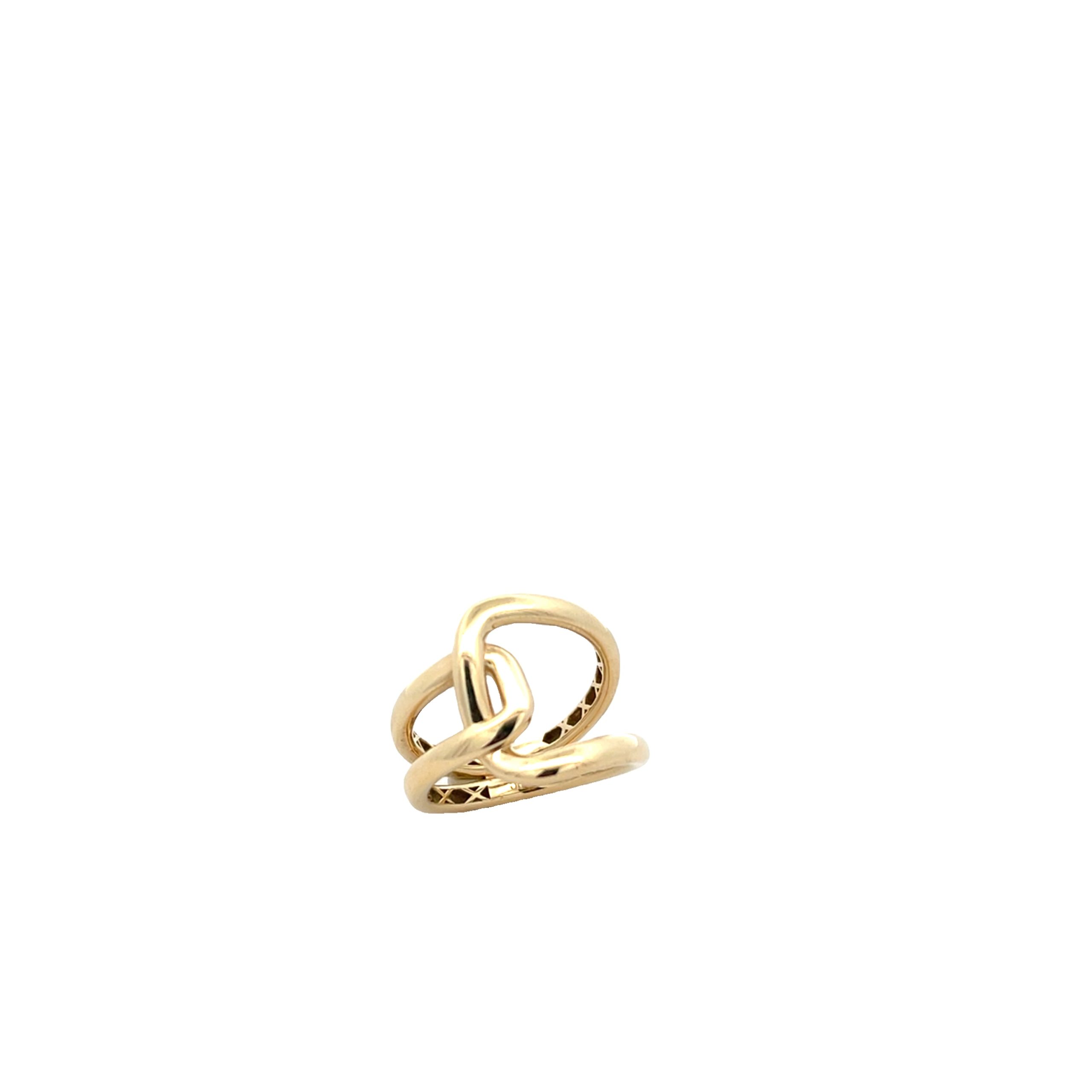 14K Gold Entwined Ring