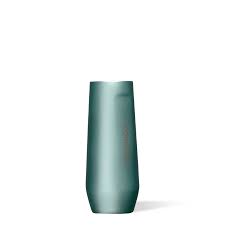 Stemless Flute 7oz Jade